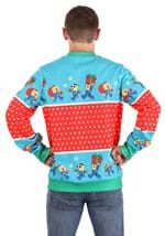 Adult Mega Man Christmas Sweater Alt 2