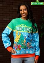 Adult Sesame Street Christmas Sweatshirt Alt 1