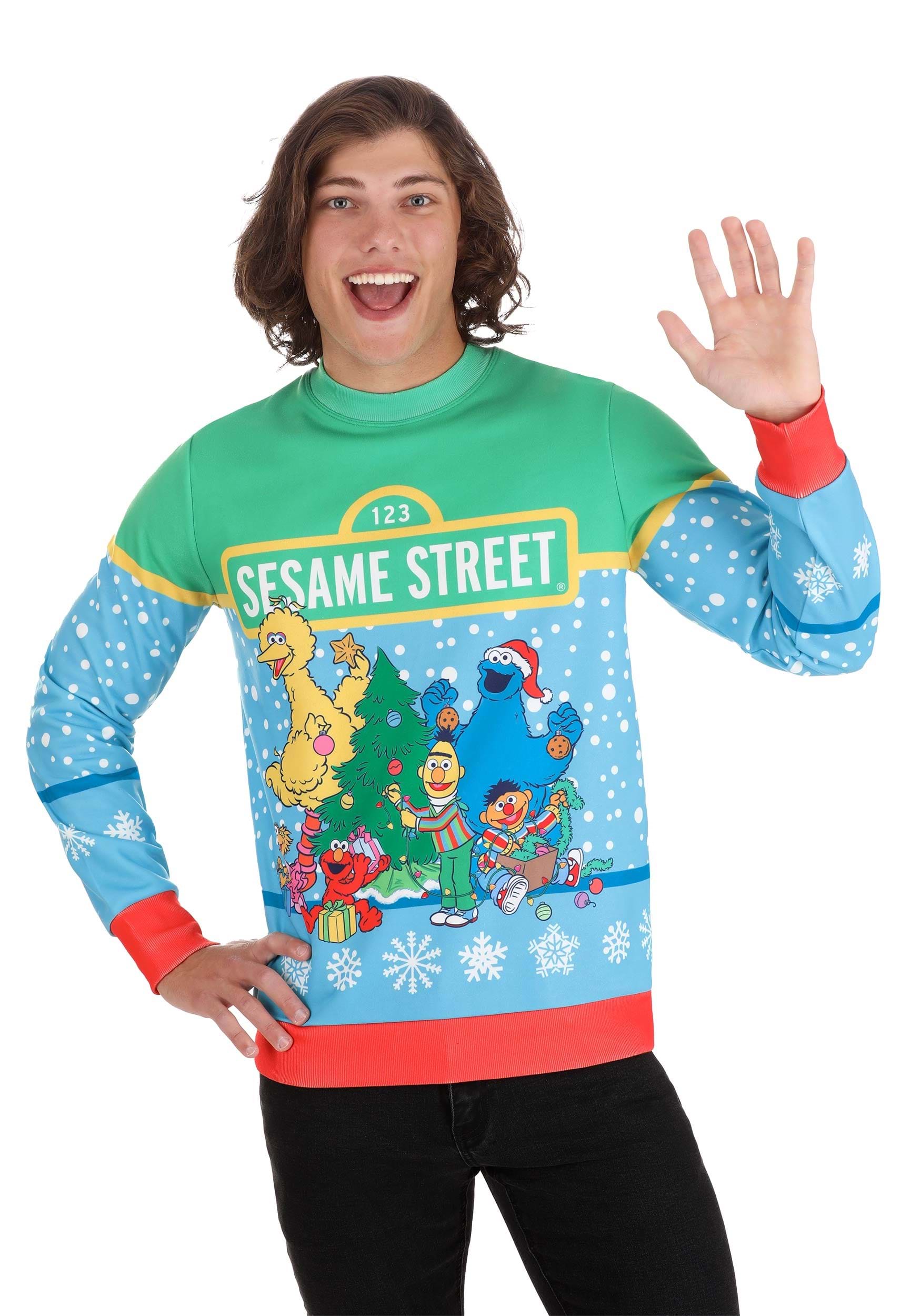 Sesame Street Christmas Sweatshirt