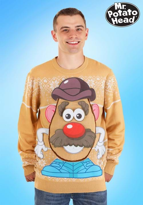 Adult Potato Head Ugly Sweater