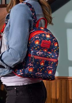 Chucky Denim AOP Mini Backpack