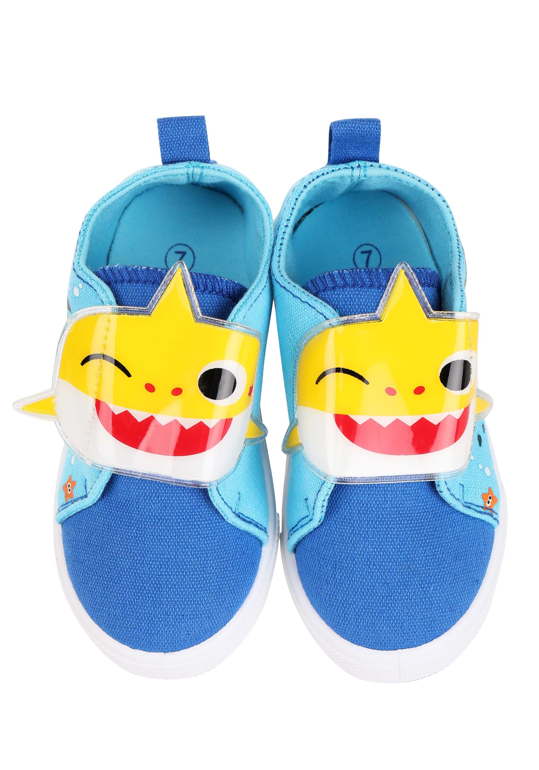 Toddler Baby Shark Low Top with Velcro Straps