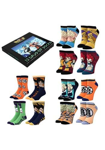 UPC 196179000139 product image for Dragon Ball Z Broly 12 Days of Socks Box Set | upcitemdb.com