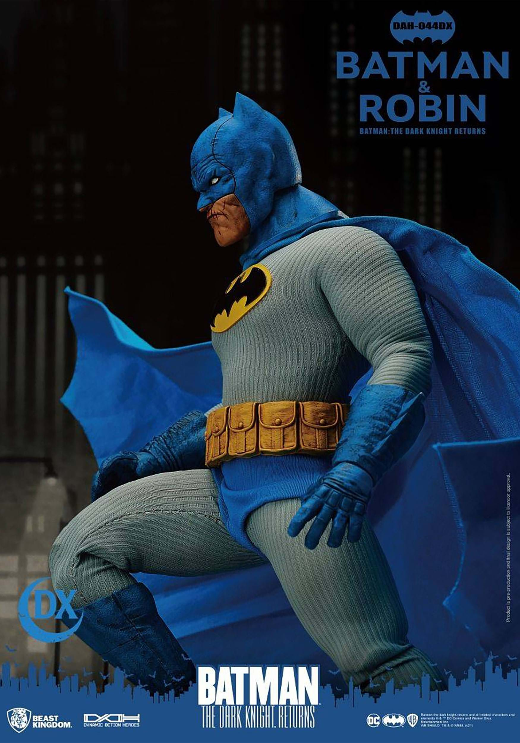 Beast Kingdom The Dark Knight Returns Batman And Robin Figures