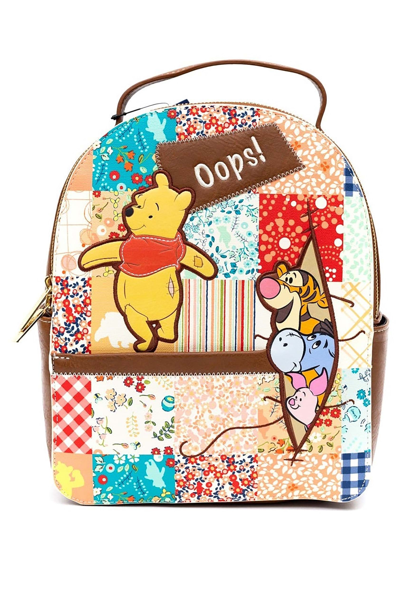 Patchwork Winnie the Pooh Mini Backpack