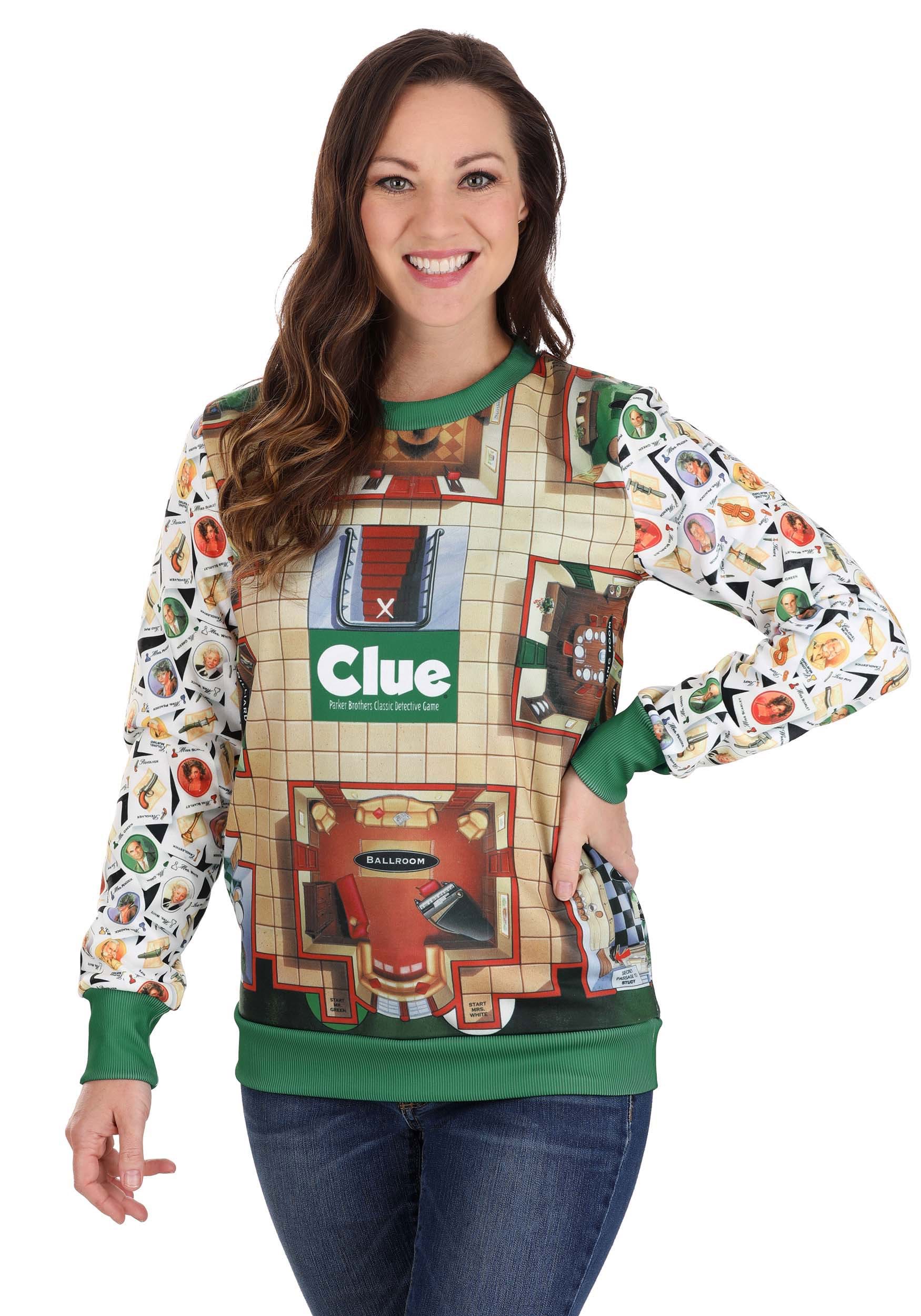 Clue Mansion Sweater