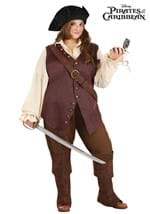 Plus Sizes Women's Elizabeth Swann Costume Alt3