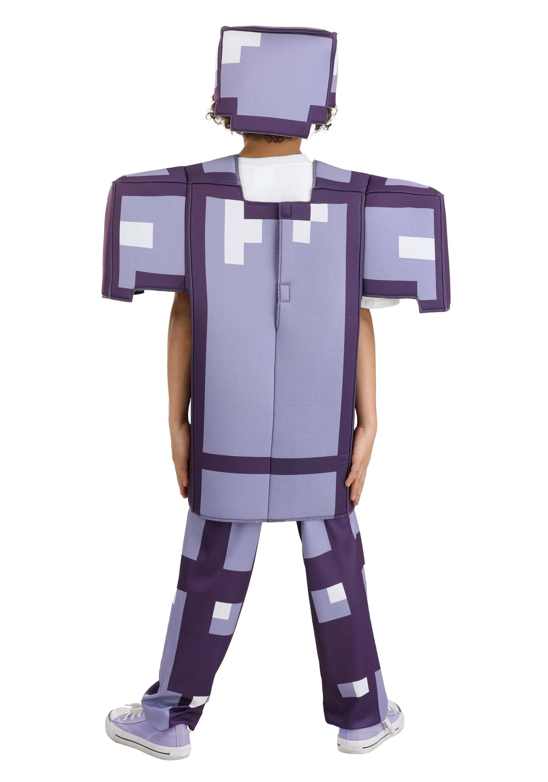 Kid's Minecraft Enchanted Diamond Armor Classic Costume