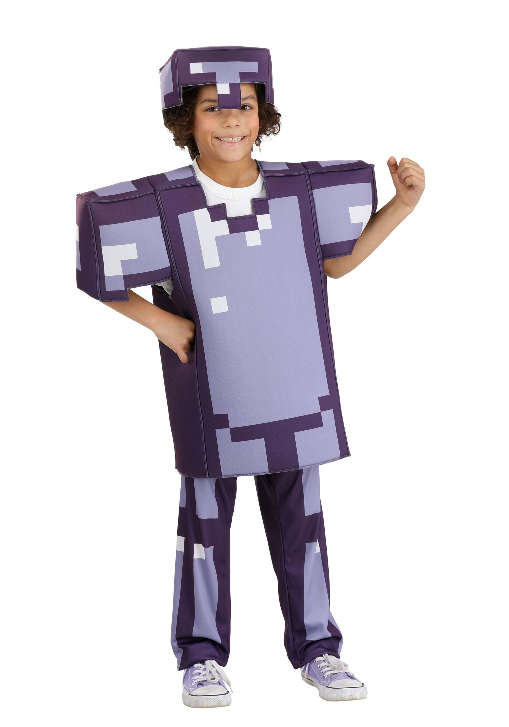 Minecraft Kids Enchanted Armor Deluxe Costume