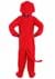 Clifford the Big Red Dog Kid's Size Costume Alt 1