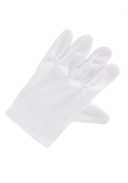 Kids White Gloves