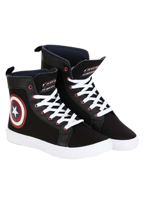 Mens Captain America Canvas Shoe