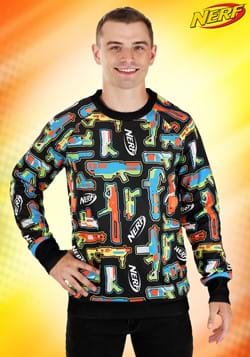 Adult Neon Nerf Gun Sweater UPD 1