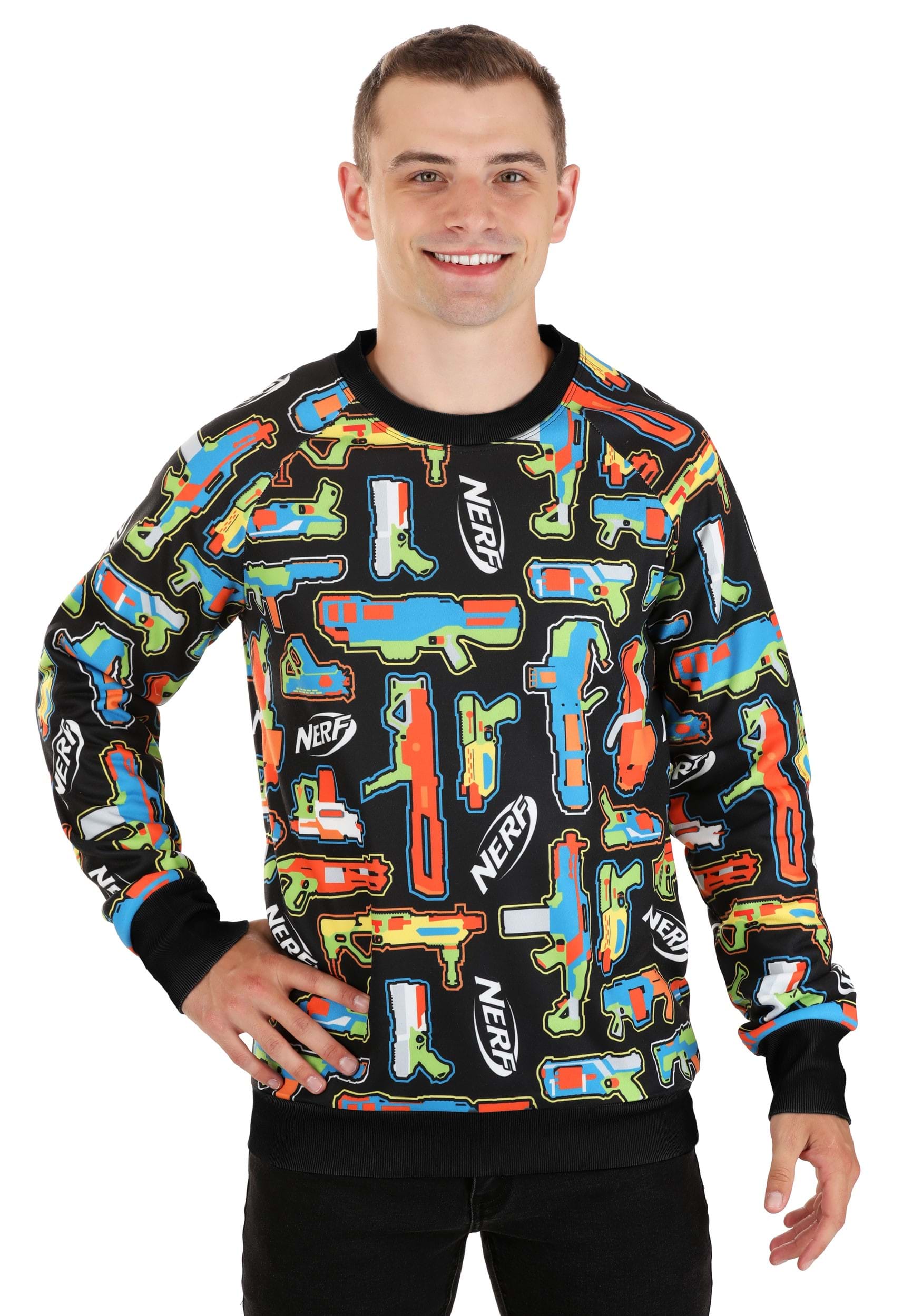 Nerf Gun Adult Sweater