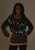 Hasbro Lite Brite Christmas Sweater for Adults Alt 1
