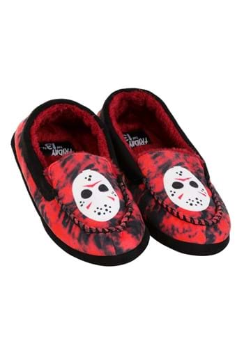 Friday the 13th Jason Mens Moccasin Slippers