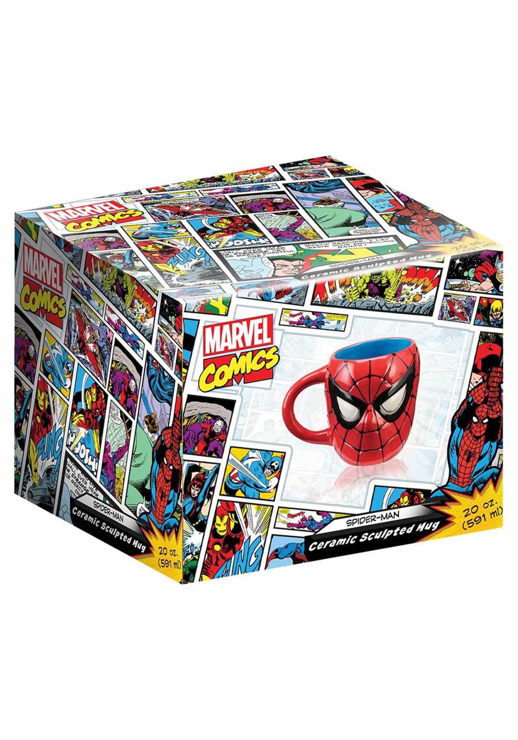Marvel Comics Spider-Man Character Frames Stainless Steel 12oz