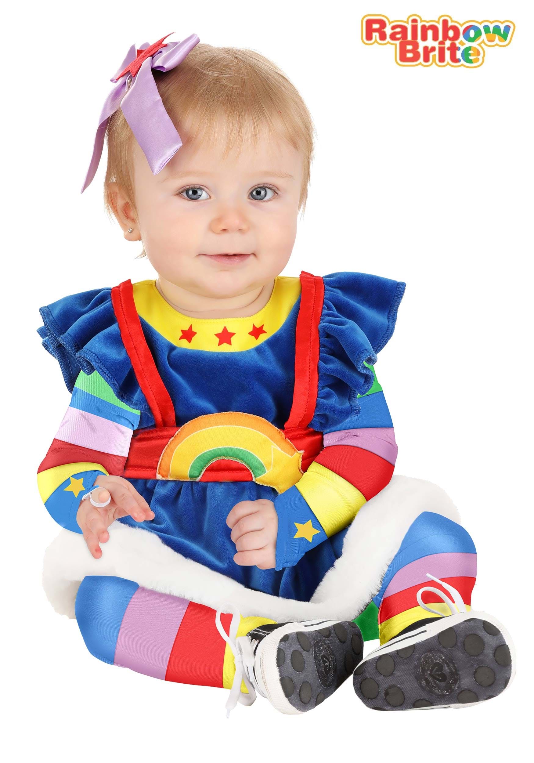Photos - Fancy Dress Rainbow FUN Costumes Infant  Brite Costume Blue/Purple/Red FUN7429I 