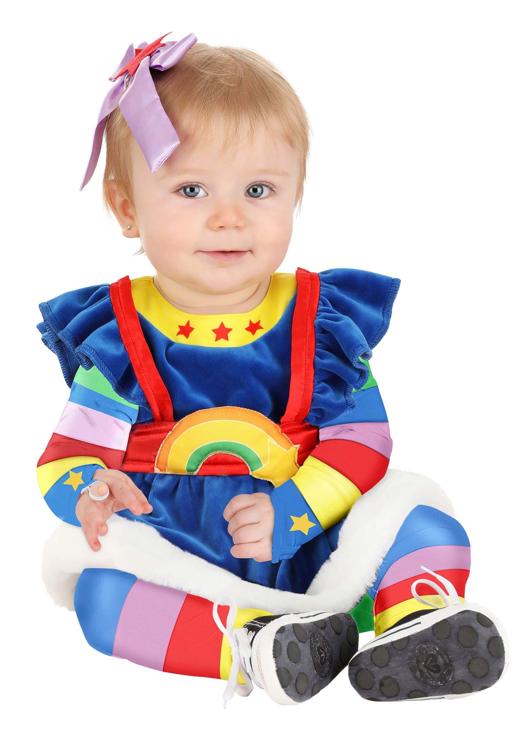 Photos - Fancy Dress Rainbow FUN Costumes Infant  Brite Costume Blue/Purple/Red FUN7429IN 