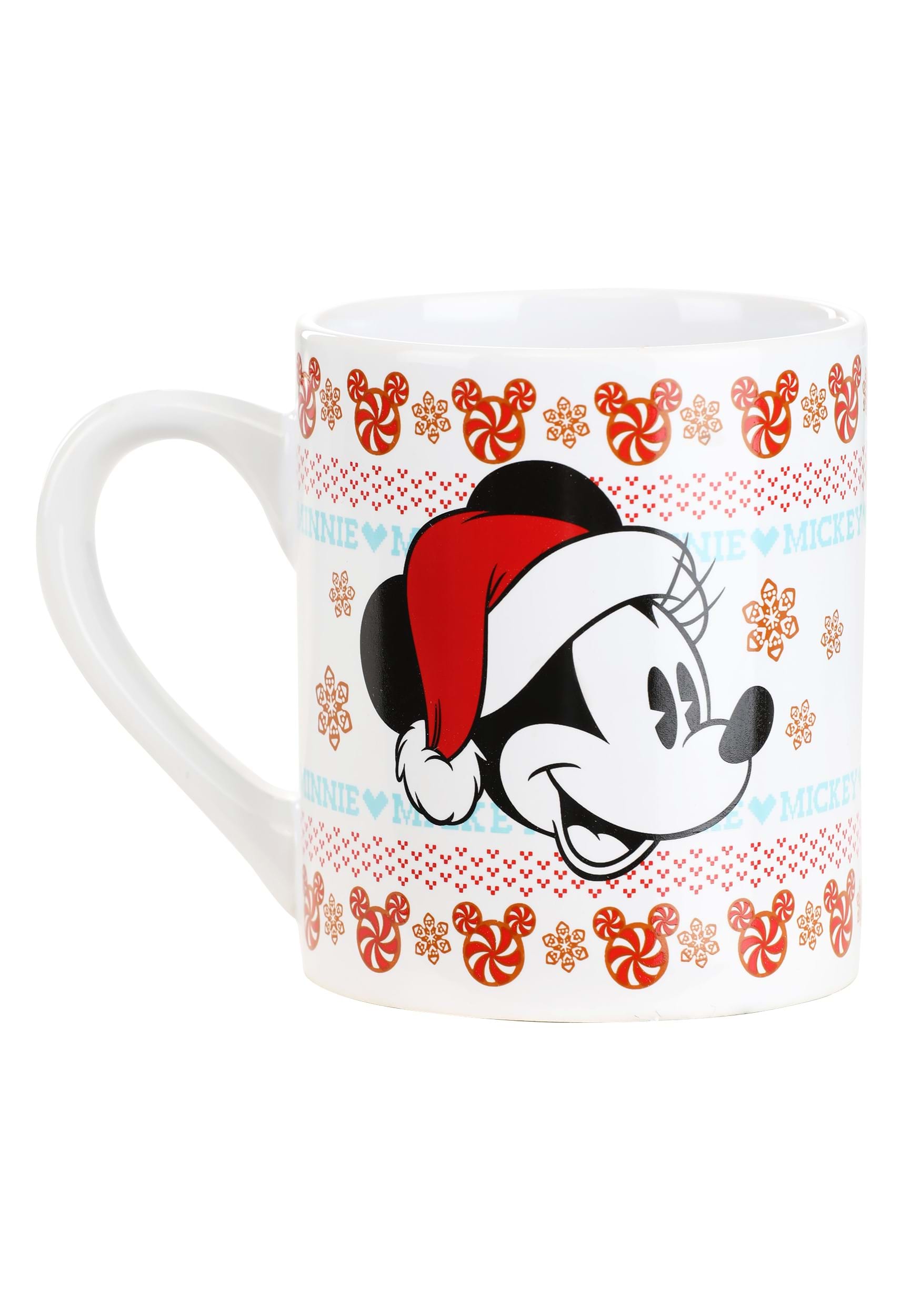 Forever 21 Women's Disney Mickey Mouse Ceramic Mug in White | Holiday / Christmas Clothing + Accessories | F21