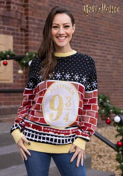 Adult Platform 9 3/4 Harry Potter Sweater