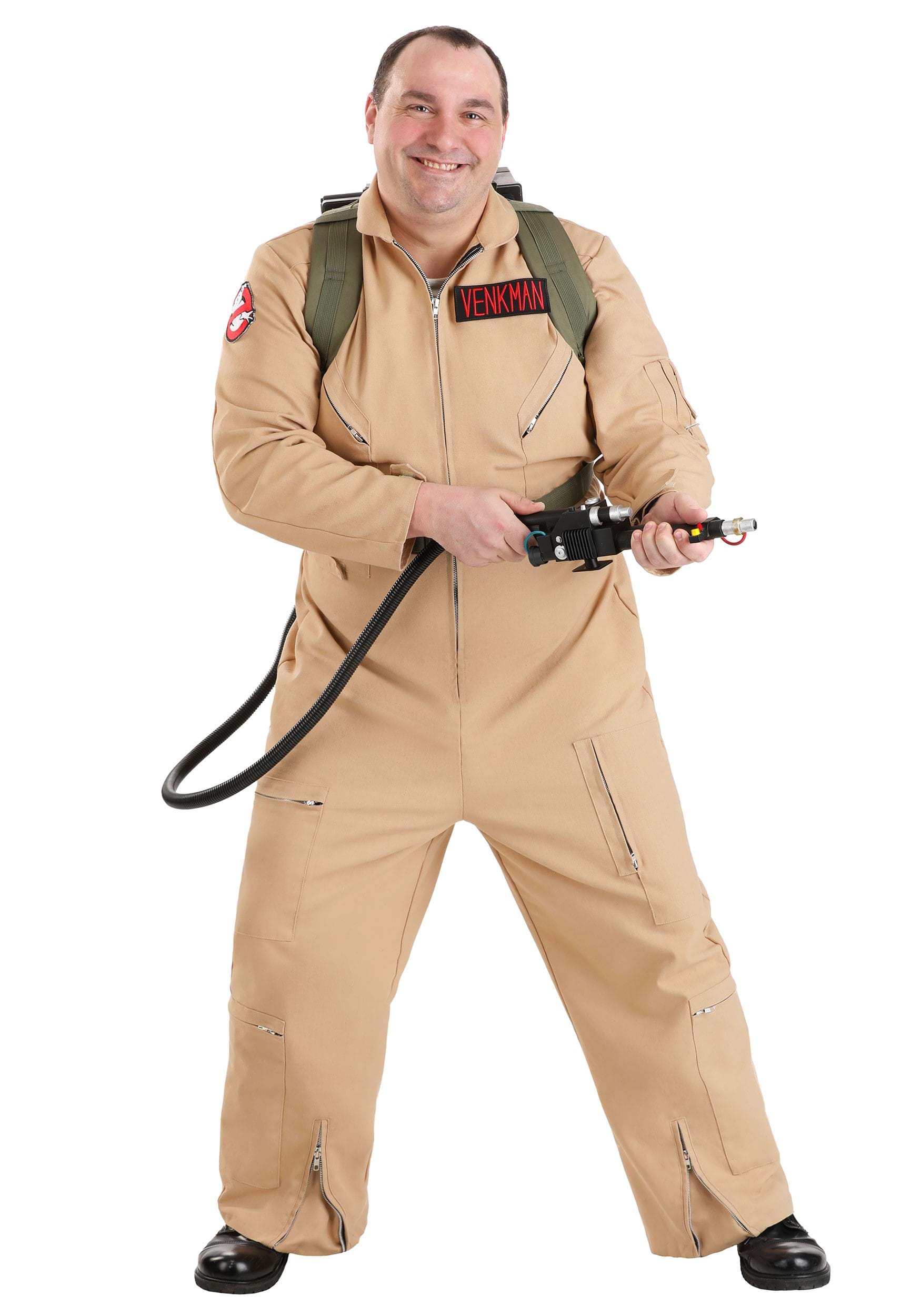 Plus Size Mens Authentic Ghostbusters Costume | Ghostbusters Costumes