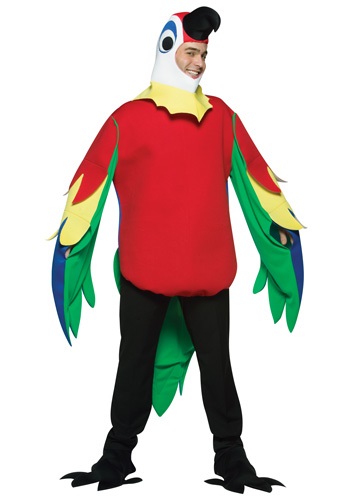 Talking Parrot Adult Costume