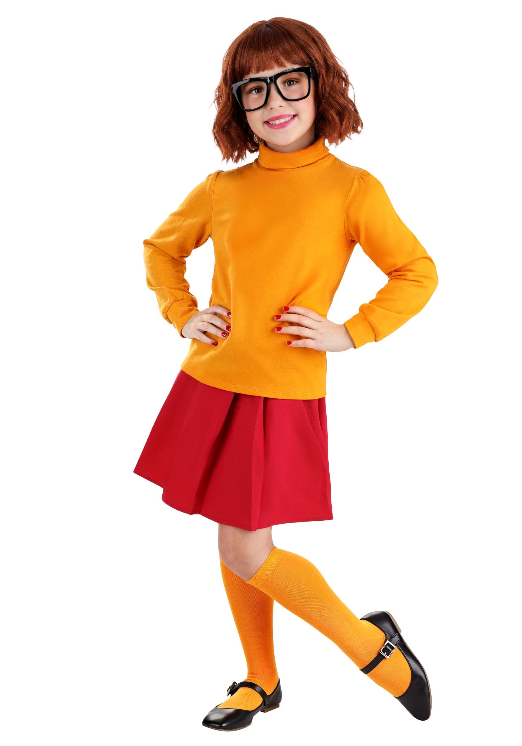 Girls Scooby Doo Velma Costume | Scooby Doo Costumes