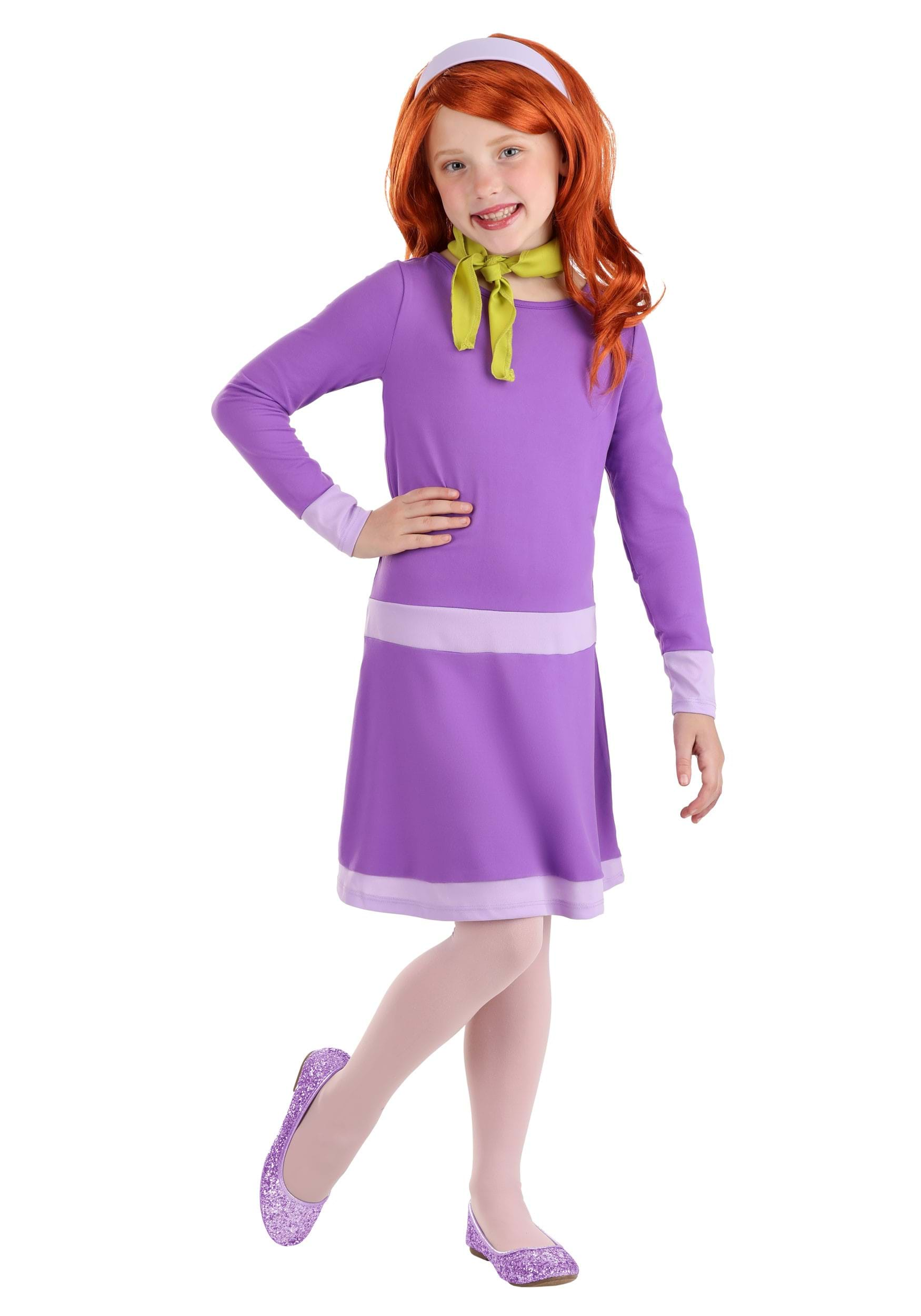 Girl's Scooby Doo Velma Costume - Large