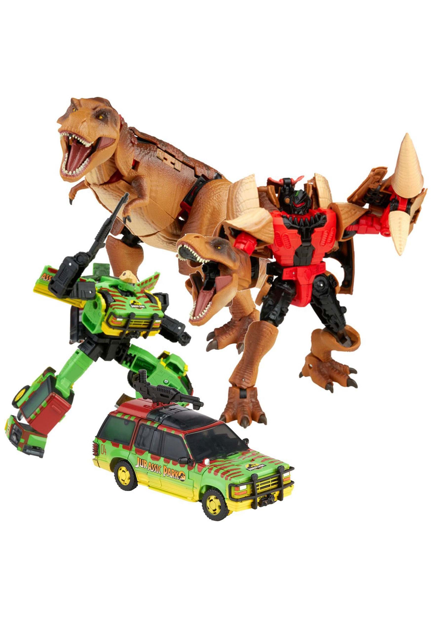 Jurassic Park Transformers Tyrannocon Rex Mash-Up
