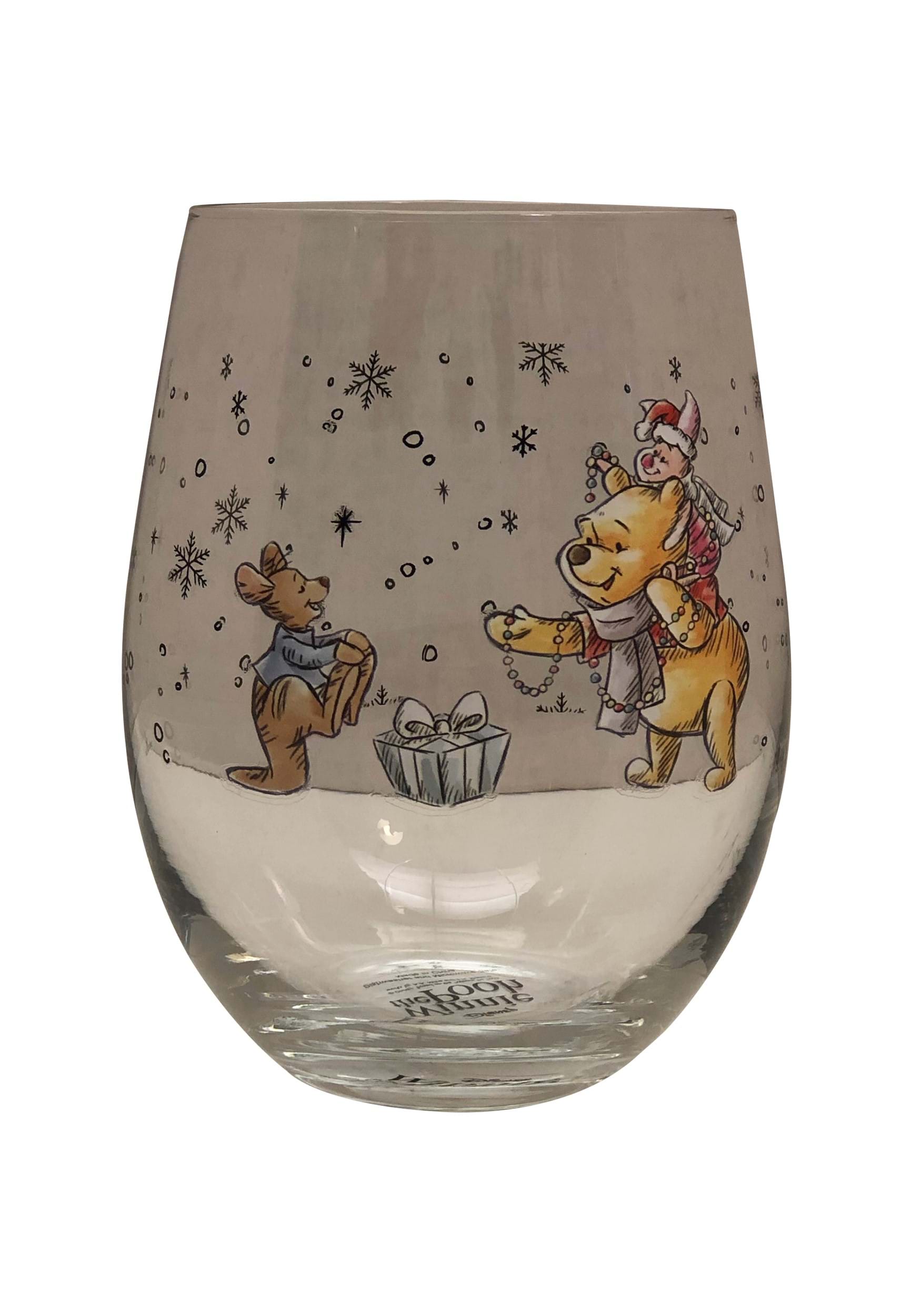 4pck Winnie the Pooh and Friends Stemless Glasses