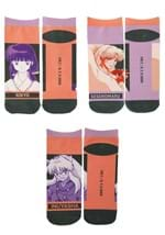 Inuyasha 3 Pack Ankle Socks