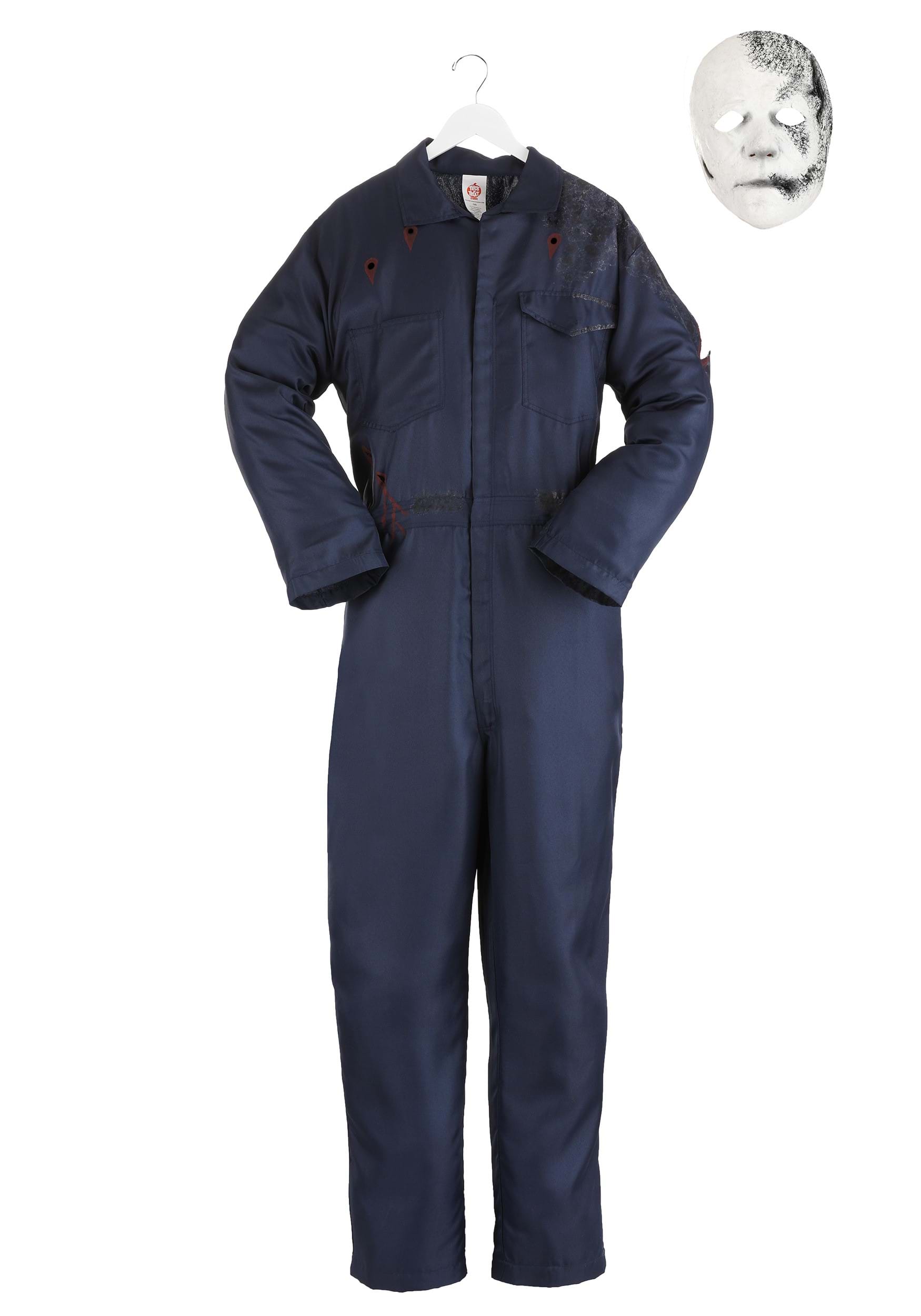 Adult Halloween Kills Coveralls with Mask Combo