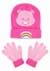 Kids Care Bear Cuffed Hat and Gloves Set Alt 1