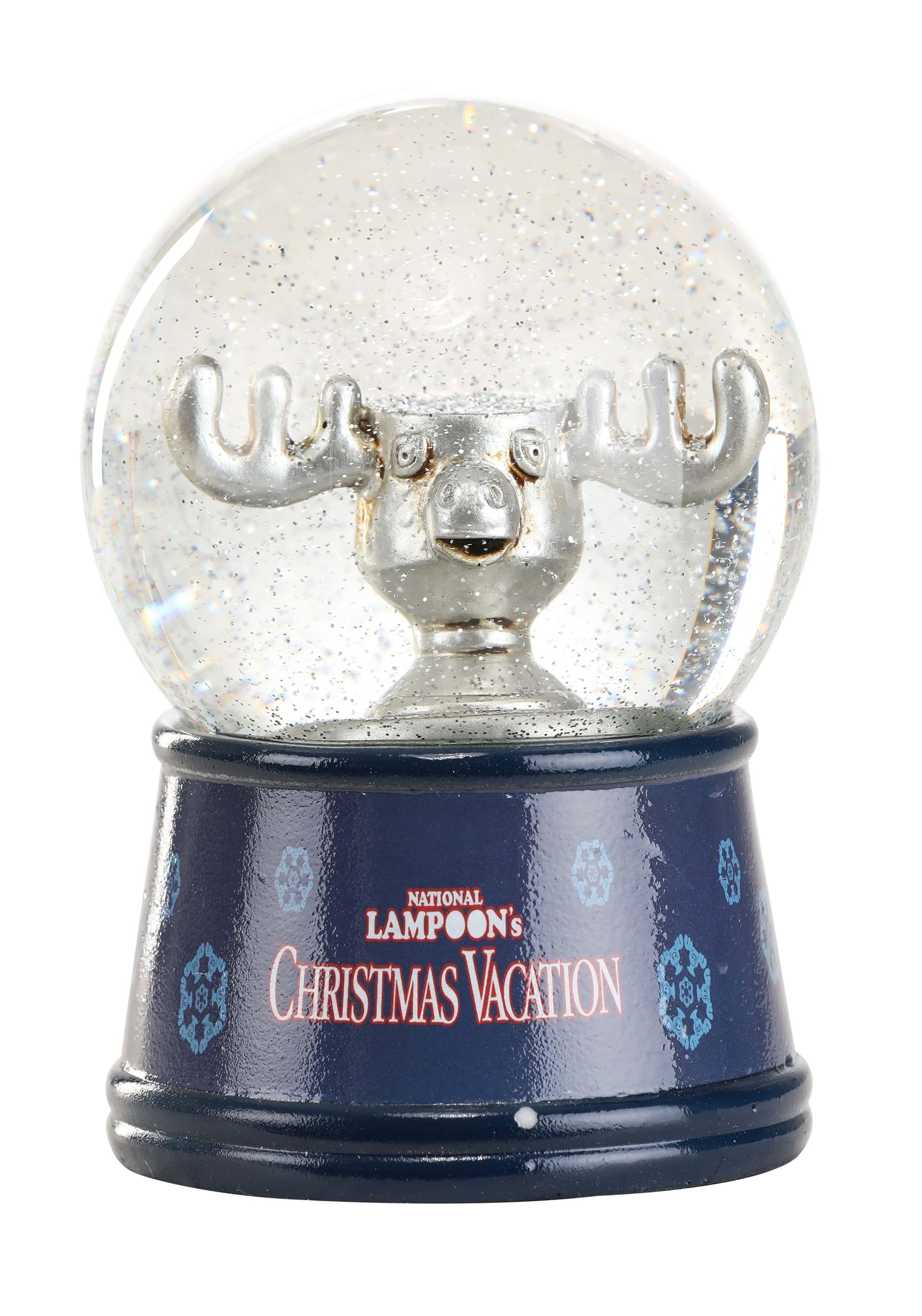 Christmas Vacation Marty Moose 100mm Snow Globe Decoration