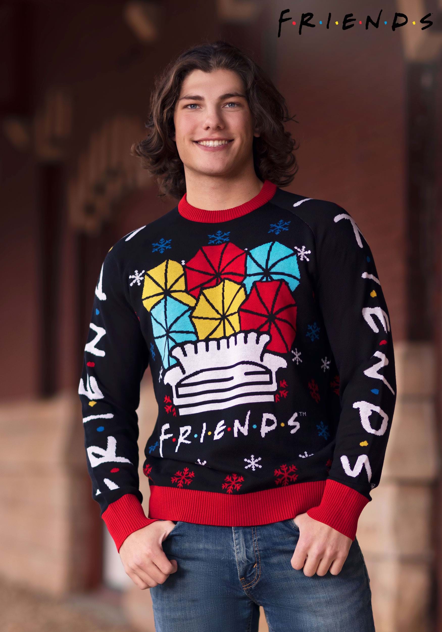 Men's Pokemon Christmas Happy Holidays Patch Sweatshirt : Target