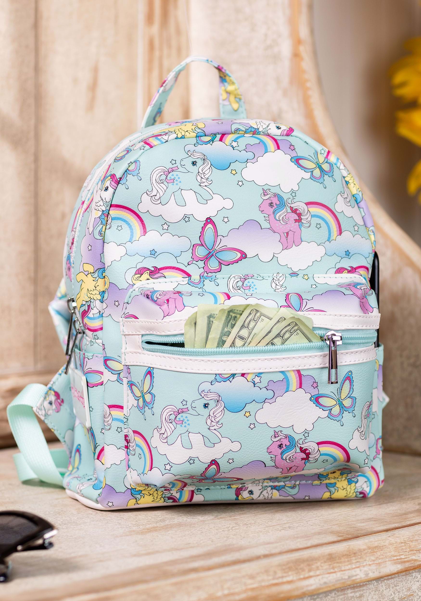 My Little Rainbows and Butterflies Mini Backpack