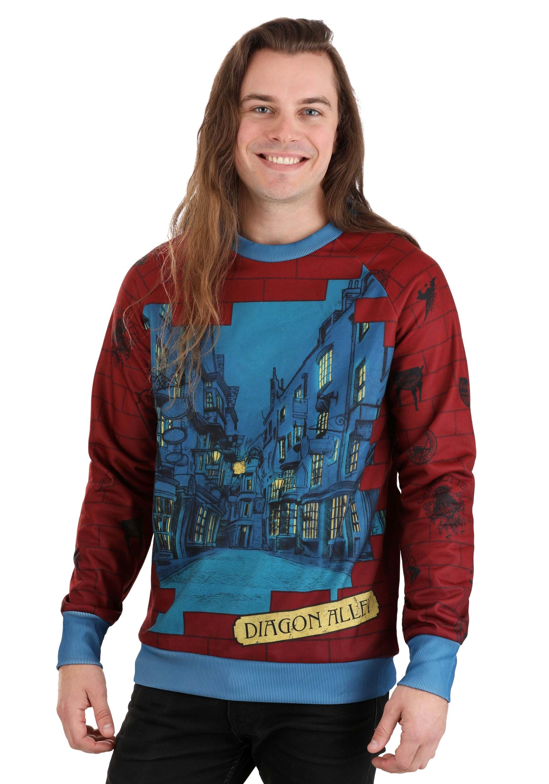 Diagon Alley Harry Potter Adult Sweater