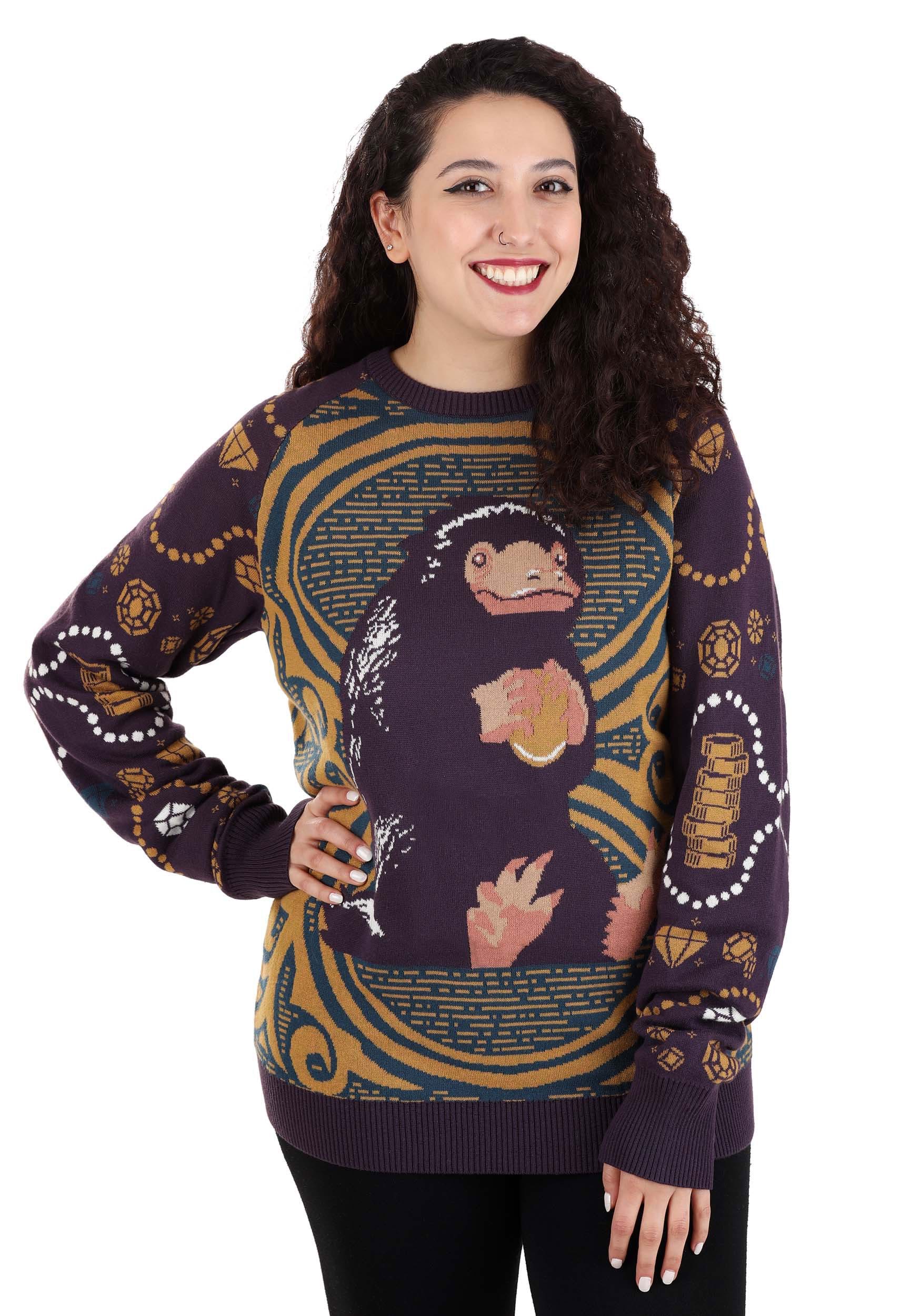 Niffler Fantastic Beasts Adult Sweater