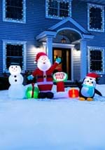 North Pole Holiday Scene Inflatable Decoration