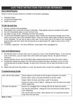 North Pole Holiday Scene Inflatable Decoration Alt 3