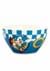 Sonic Checkered Ceramic Ramen Bowl With Chopsticks Alt 1