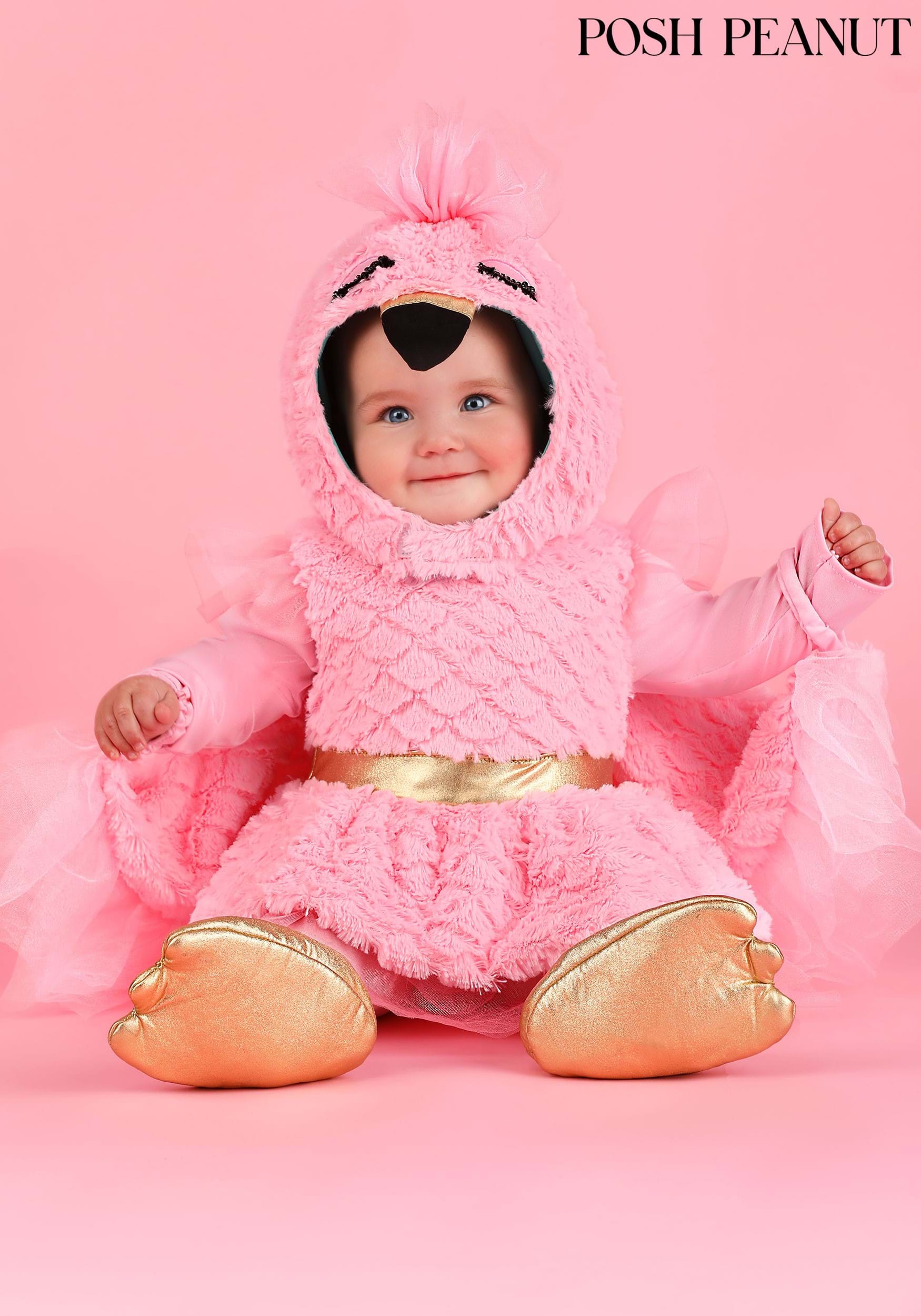 Posh Peanut Infant Leliani Flamingo Costume | Posh Peanut Costumes