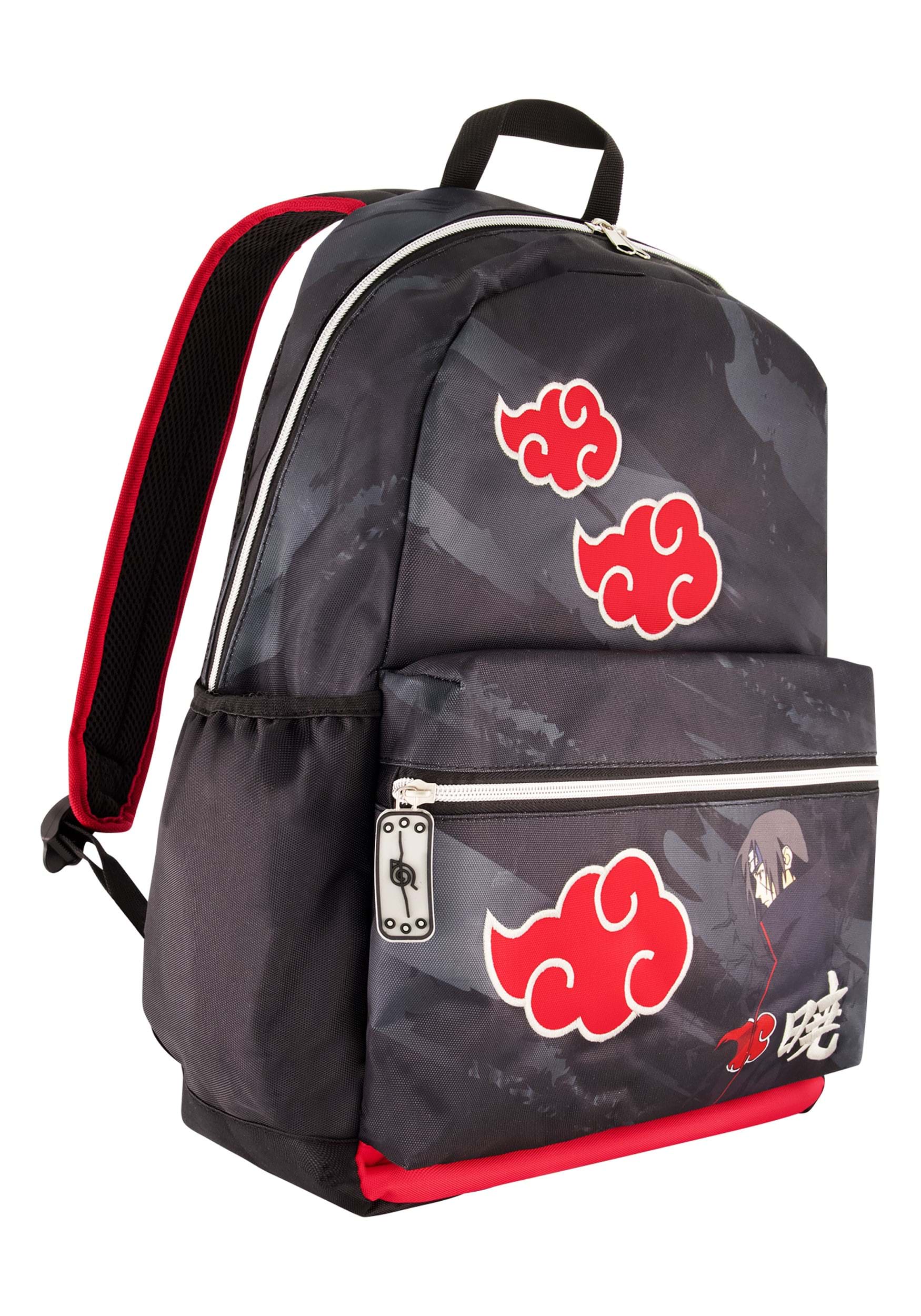 Concept One Naruto Red Clouds Akatsuki Mini Backpack, Concept One