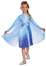 Girl's Frozen Elsa Travelling Dress Costume Alt 1