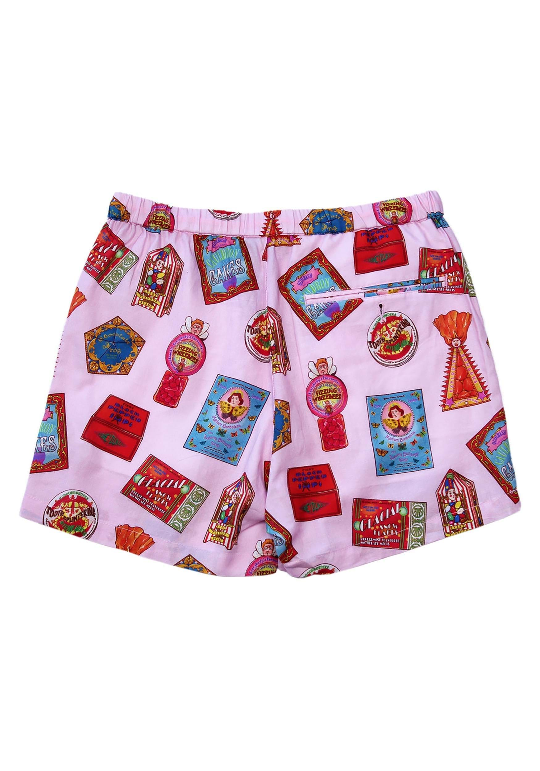 Cakeworthy Honeydukes Adult Co-ord Shorts Fun