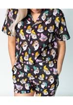 Adult Cakeworthy Snow White 7 Dwarves Button Up Shirt Alt 1