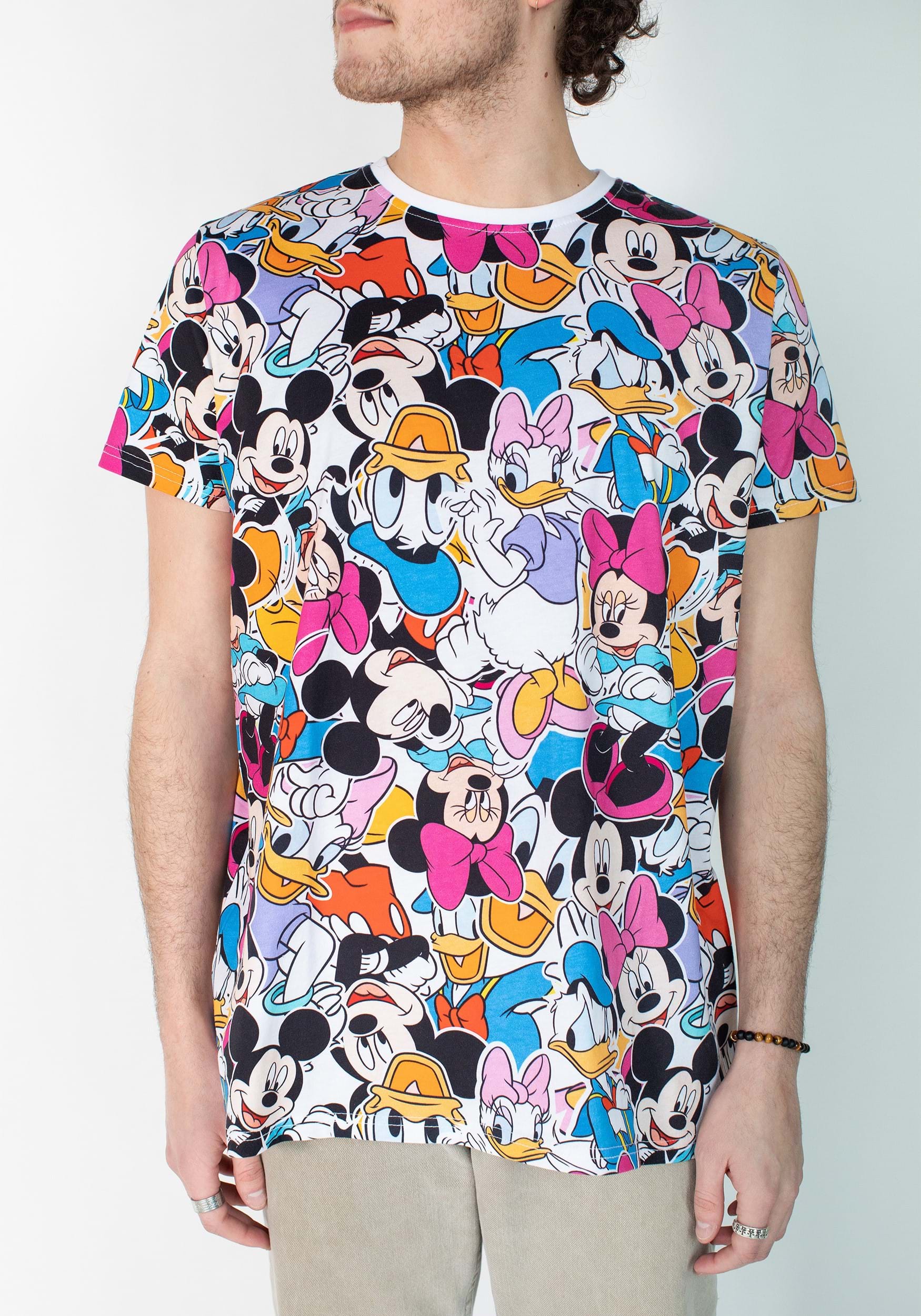 Cakeworthy Mickey And Friends Adult AOP T-Shirt , Disney Apparel