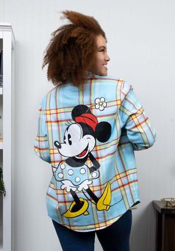 Adult Cakeworthy Retro Minnie Mouse Flannel