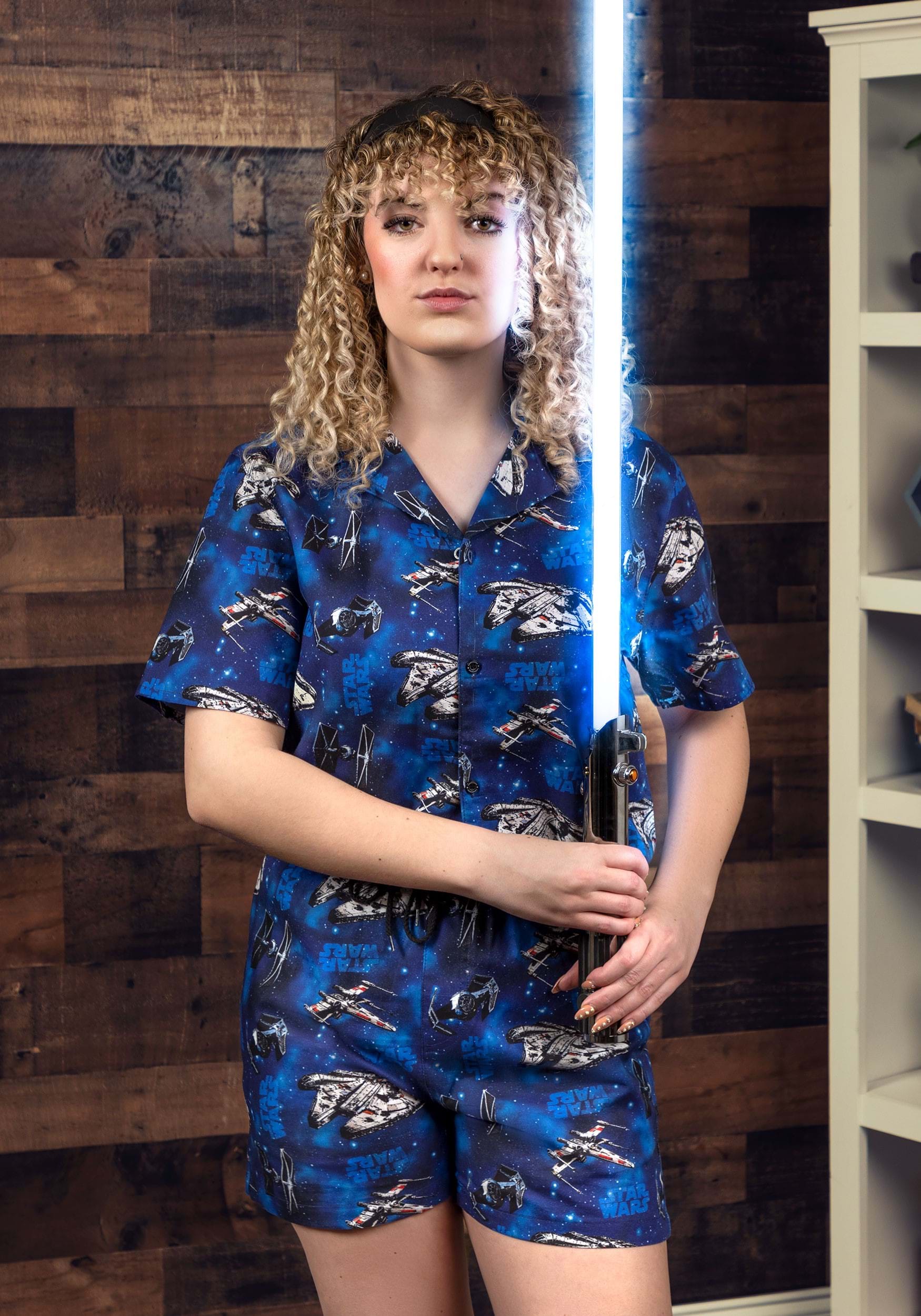 Adult Star Wars Co-ord Cakeworthy Button Up Shirt | Star Wars Apparel